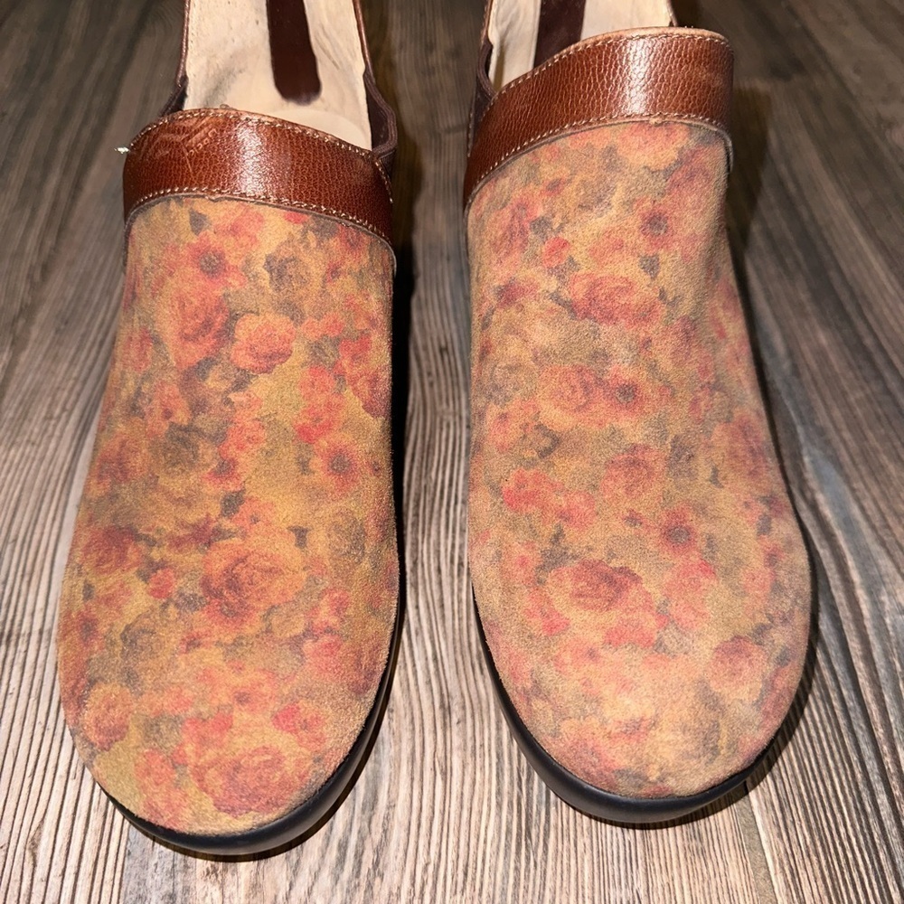 Alegria Natalee Cognac and Roses Bootie - Picture 2 of 10